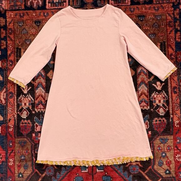 Spartina 449 Island Fringe Dress Slate Blue Women’s Size Small Cotton Beach - Picture 2 of 9